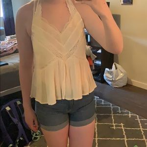 Lace tank top